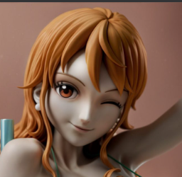 【海贼王】娜美-3D合纵社-3D打印模型STL格式3mf格式免费下载！