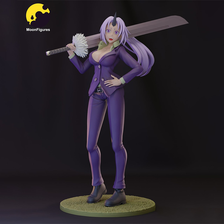 【关于我转生为史莱姆】紫苑-3D合纵社-3D打印模型STL格式3mf格式免费下载！