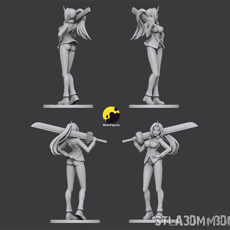 图片[3]-【关于我转生为史莱姆】紫苑-3D合纵社-3D打印模型STL格式3mf格式免费下载！