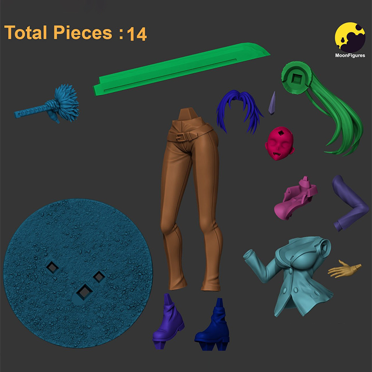 图片[2]-【关于我转生为史莱姆】紫苑-3D合纵社-3D打印模型STL格式3mf格式免费下载！