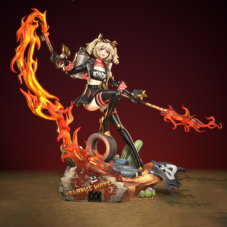 【绝区零】柏妮思·怀特-3D合纵社-3D打印模型STL格式3mf格式免费下载！