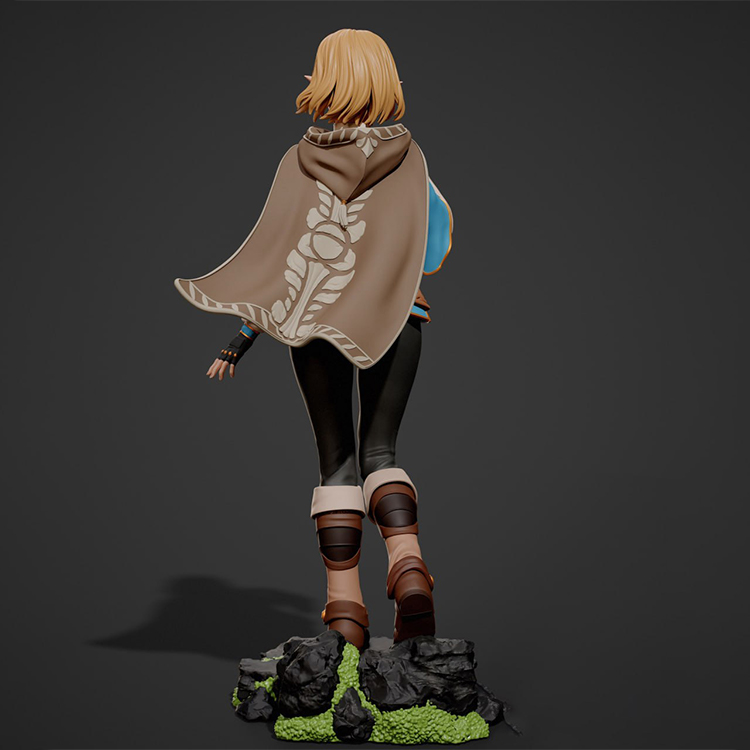 图片[2]-【塞尔达传说】公主-3D合纵社-3D打印模型STL格式3mf格式免费下载！