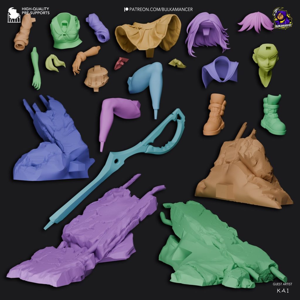 图片[3]-【斩服少女】缠流子-3D合纵社-3D打印模型STL格式3mf格式免费下载！