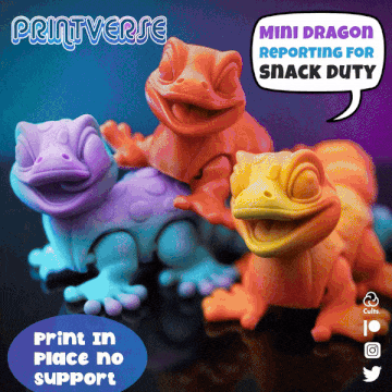 图片[2]-黄色小壁虎-3D合纵社-3D打印模型STL格式3mf格式免费下载！