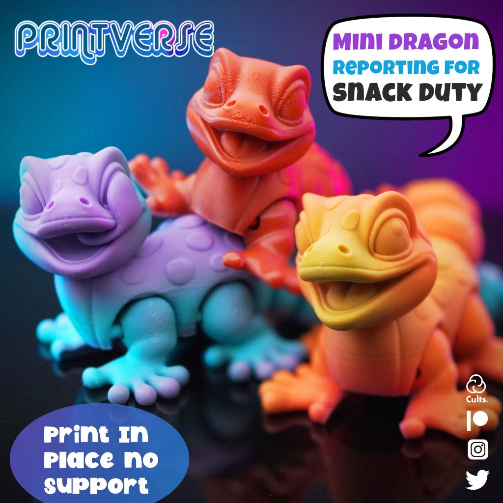 图片[3]-黄色小壁虎-3D合纵社-3D打印模型STL格式3mf格式免费下载！