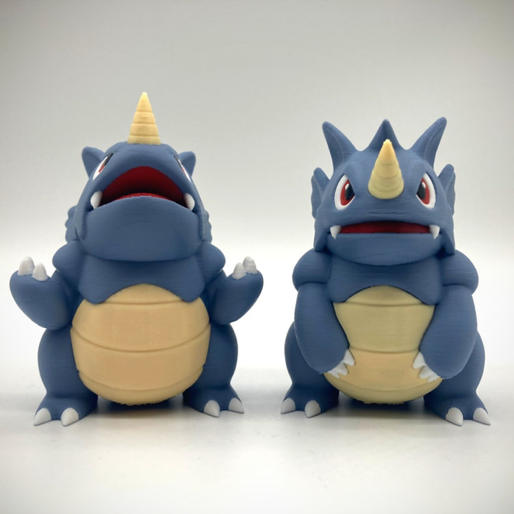 图片[4]-【宠物小精灵】铁甲犀牛-3D合纵社-3D打印模型STL格式3mf格式免费下载！