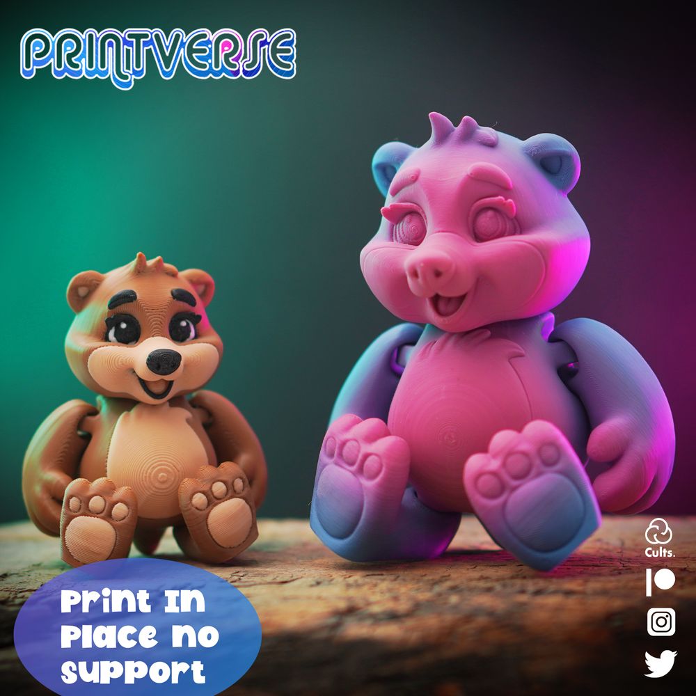 图片[3]-小熊-3D合纵社-3D打印模型STL格式3mf格式免费下载！