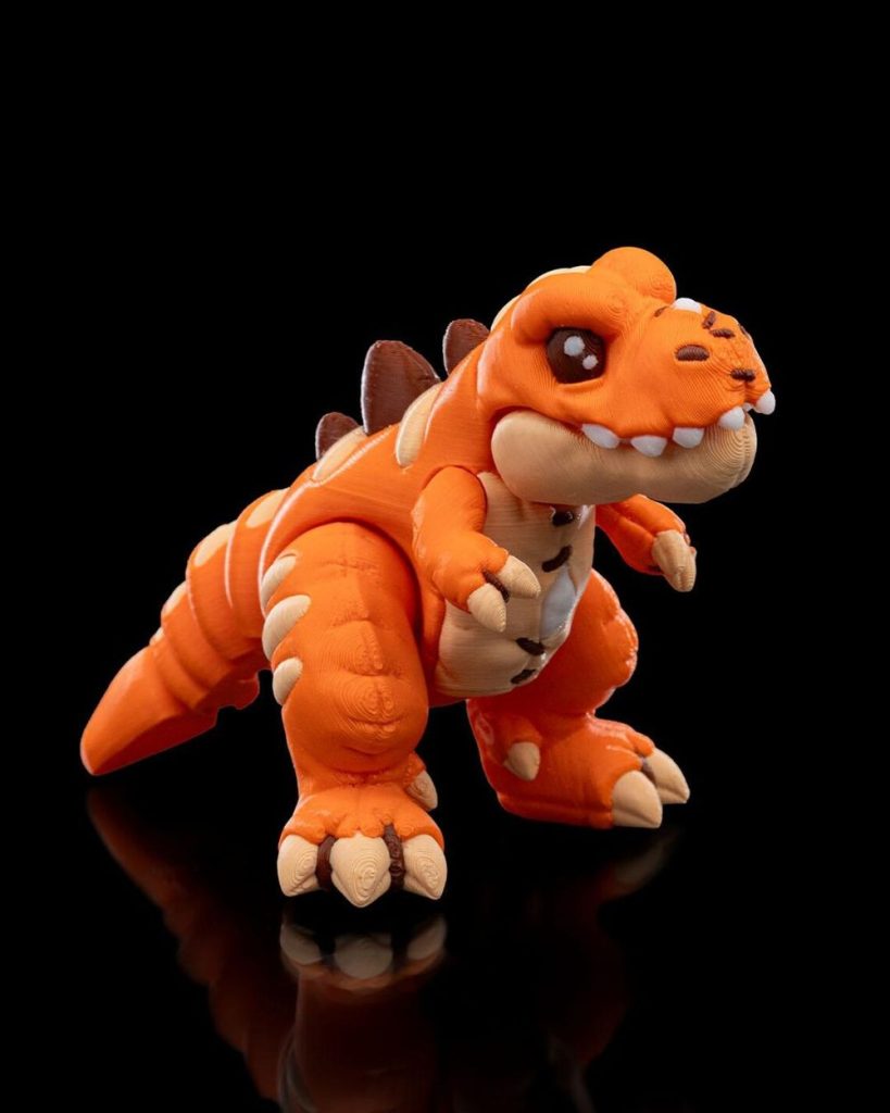 玩偶霸王龙-3D合纵社-3D打印模型STL格式3mf格式免费下载！