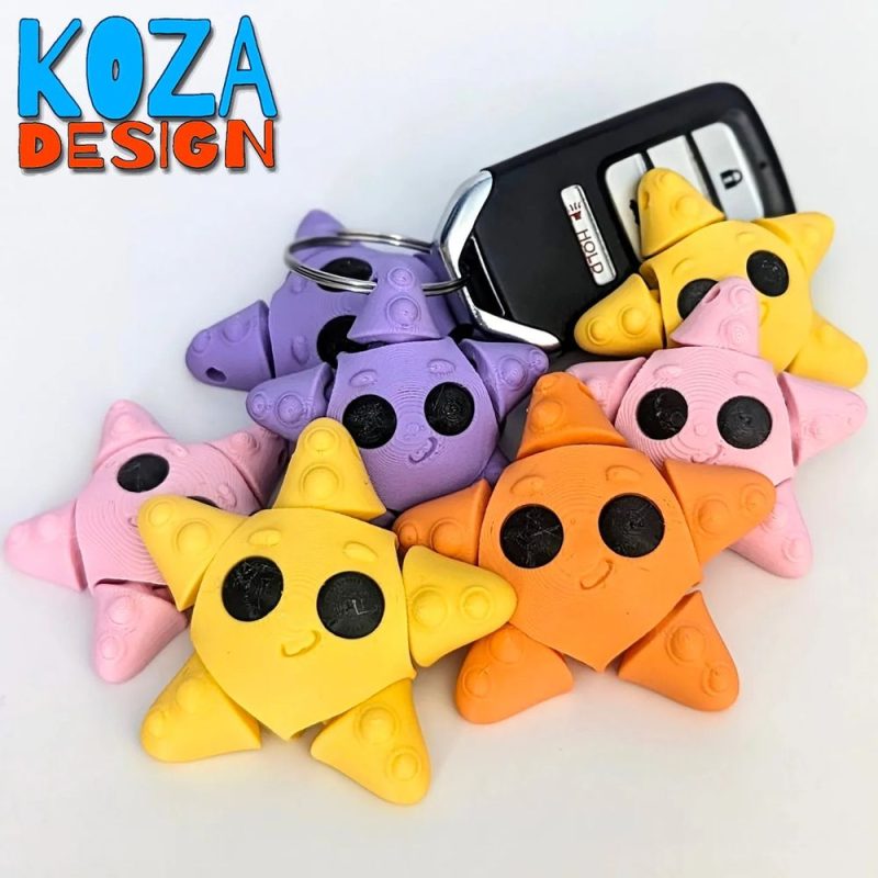 海星-3D合纵社-3D打印模型STL格式3mf格式免费下载！