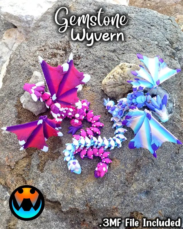 图片[4]-宝石飞龙-3D合纵社-3D打印模型STL格式3mf格式免费下载！