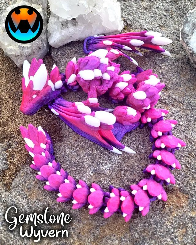 图片[3]-宝石飞龙-3D合纵社-3D打印模型STL格式3mf格式免费下载！