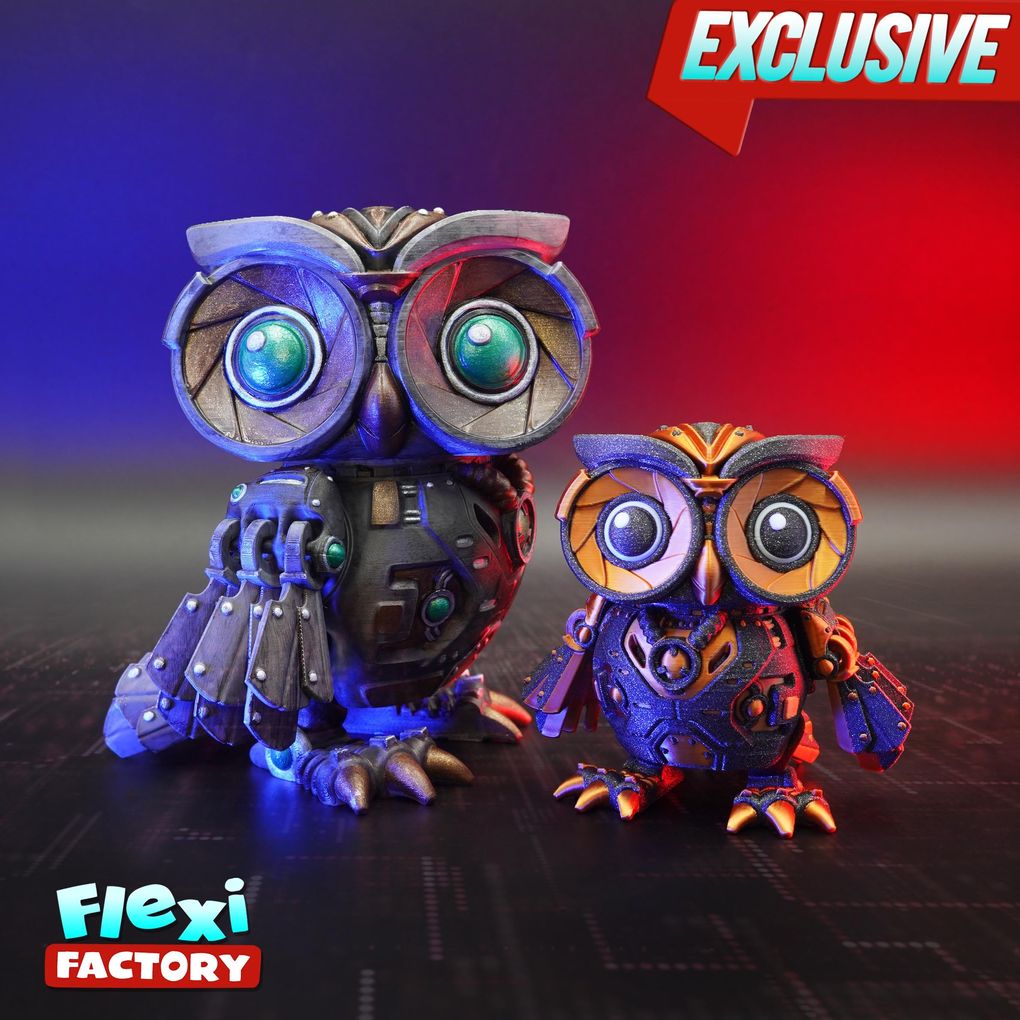 图片[4]-赛博猫头鹰-3D合纵社-3D打印模型STL格式3mf格式免费下载！