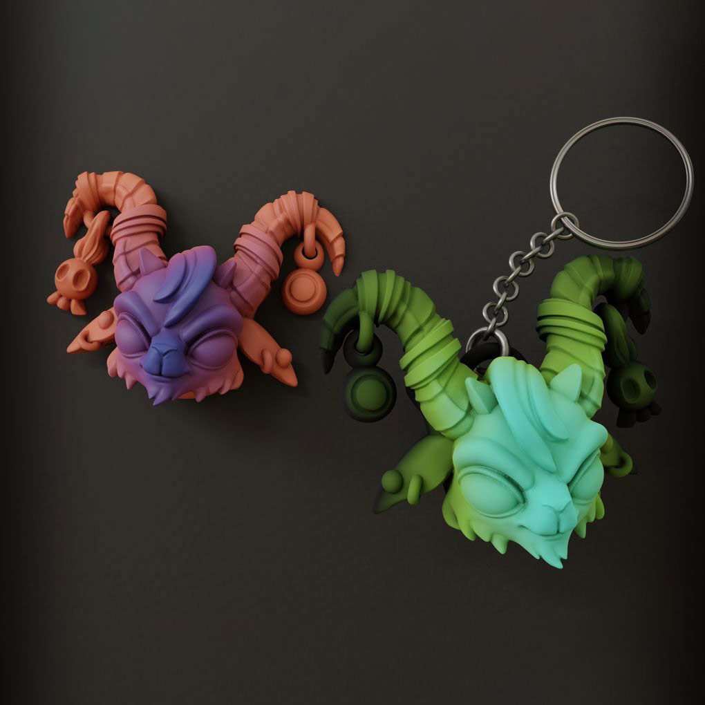 图片[5]-地狱之子山羊钥匙扣-3D合纵社-3D打印模型STL格式3mf格式免费下载！