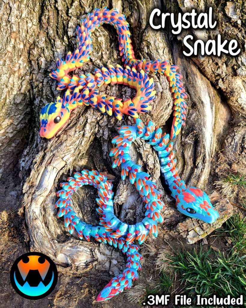 图片[4]-晶鳞蛇-3D合纵社-3D打印模型STL格式3mf格式免费下载！