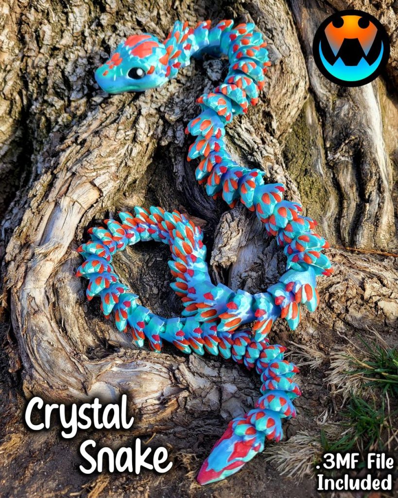 图片[3]-晶鳞蛇-3D合纵社-3D打印模型STL格式3mf格式免费下载！