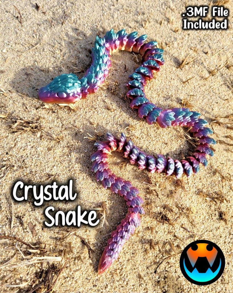 图片[2]-晶鳞蛇-3D合纵社-3D打印模型STL格式3mf格式免费下载！