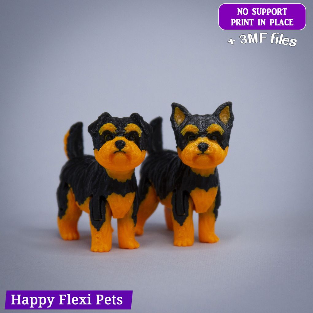 图片[3]-约克夏犬-3D合纵社-3D打印模型STL格式3mf格式免费下载！