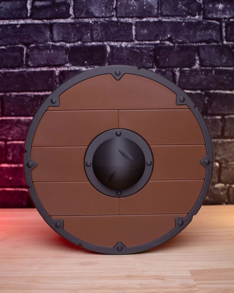 盾牌-3D合纵社-3D打印模型STL格式3mf格式免费下载！