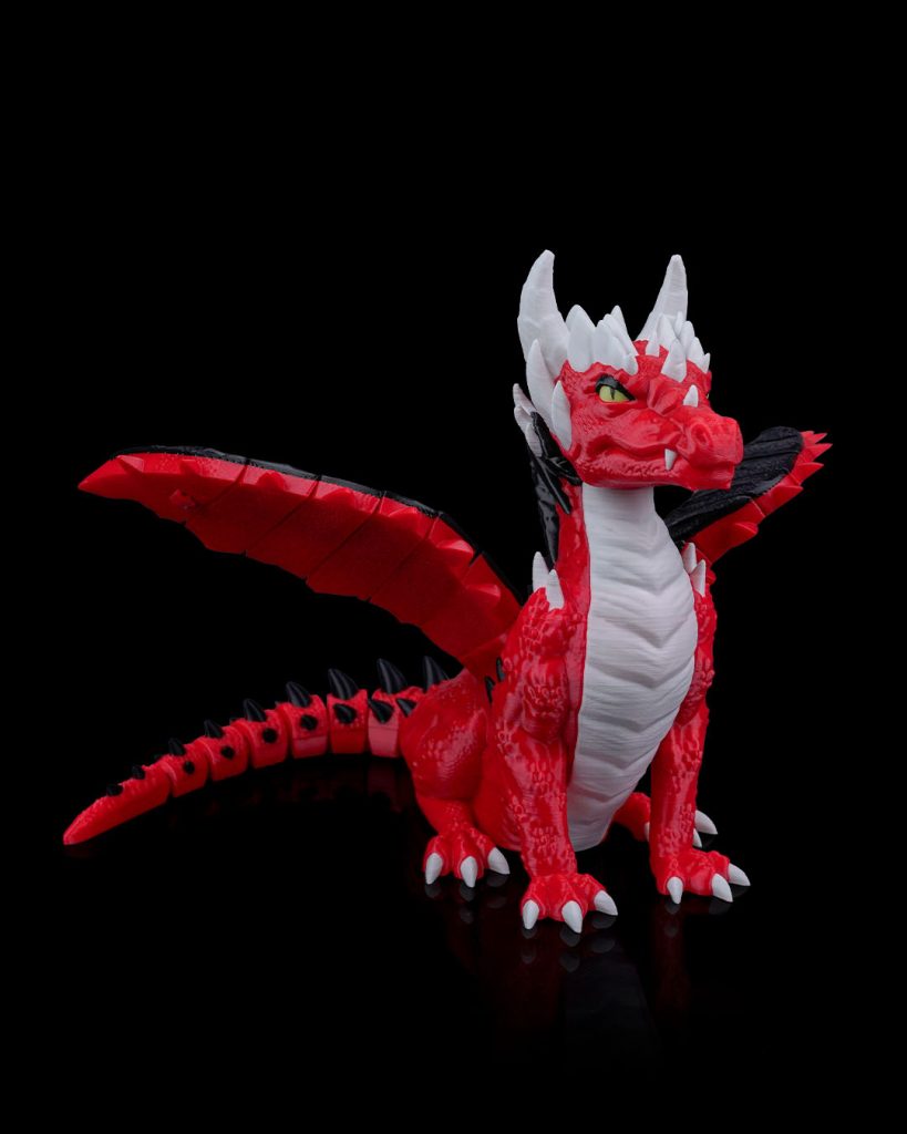 图片[4]-烈焰之翼龙-3D合纵社-3D打印模型STL格式3mf格式免费下载！