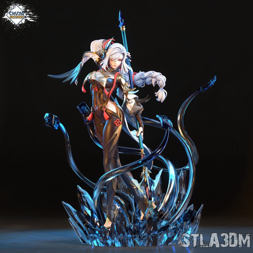 【原神】阿尔托莉亚-3D合纵社-3D打印模型STL格式3mf格式免费下载！