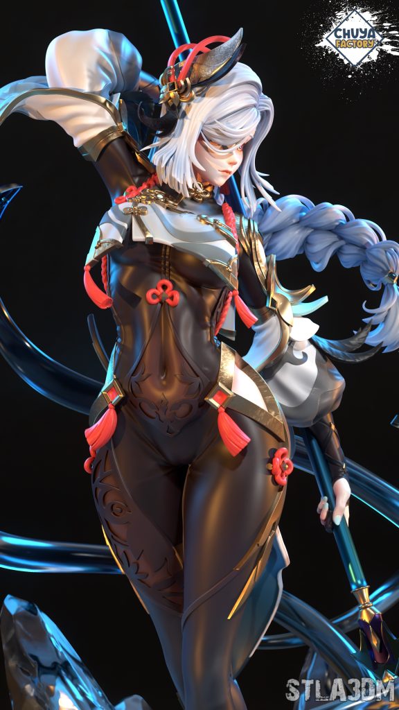 图片[4]-【原神】阿尔托莉亚-3D合纵社-3D打印模型STL格式3mf格式免费下载！