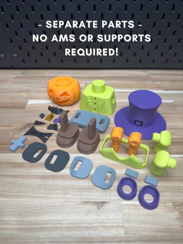 图片[2]-【积木玩具】南瓜爵士-3D合纵社-3D打印模型STL格式3mf格式免费下载！