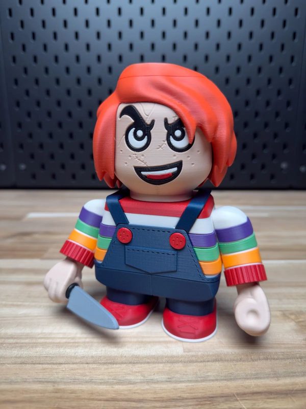 【积木玩具】鬼娃回魂·恰吉-3D合纵社-3D打印模型STL格式3mf格式免费下载！