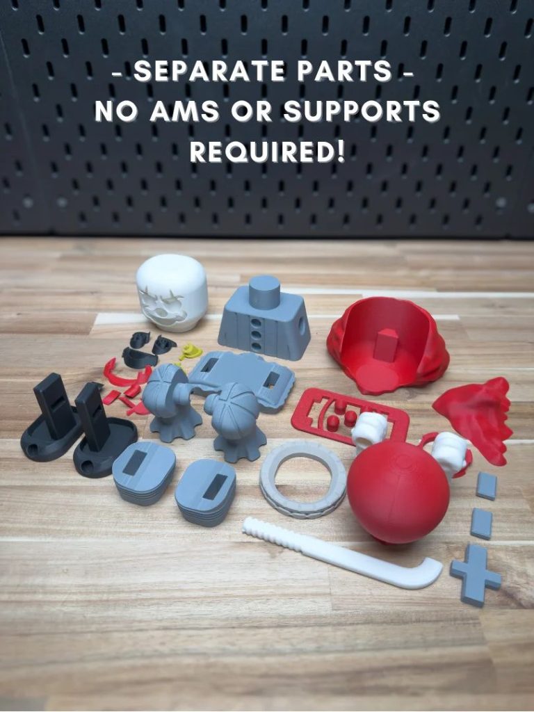 图片[2]-【积木玩具】小丑回魂·潘尼怀斯-3D合纵社-3D打印模型STL格式3mf格式免费下载！