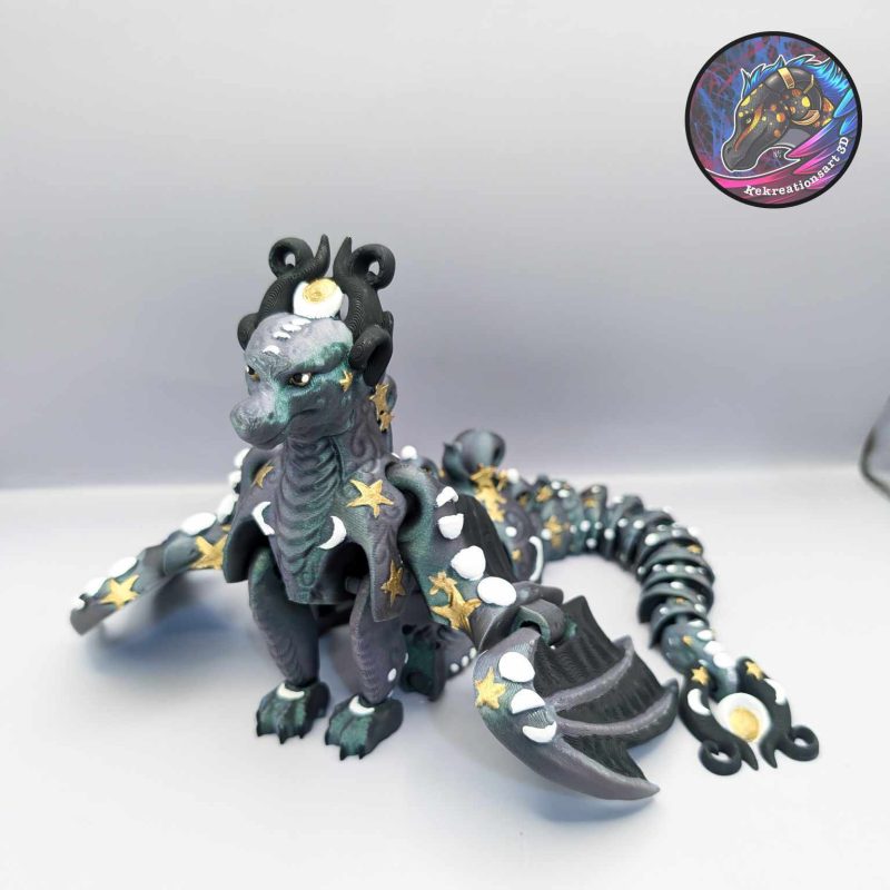 月球龙-3D合纵社-3D打印模型STL格式3mf格式免费下载!