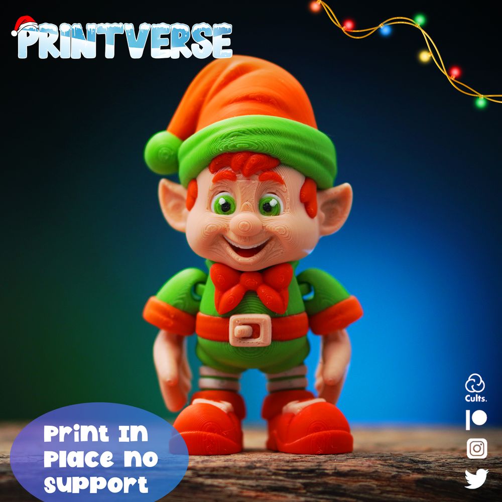 图片[3]-小精灵-3D合纵社-3D打印模型STL格式3mf格式免费下载！