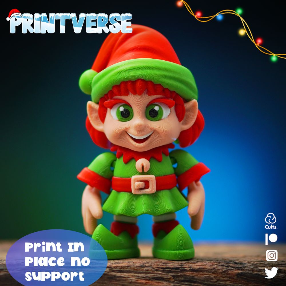 图片[2]-小精灵-3D合纵社-3D打印模型STL格式3mf格式免费下载！