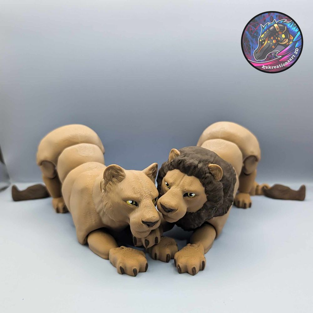 图片[4]-狮子-3D合纵社-3D打印模型STL格式3mf格式免费下载！