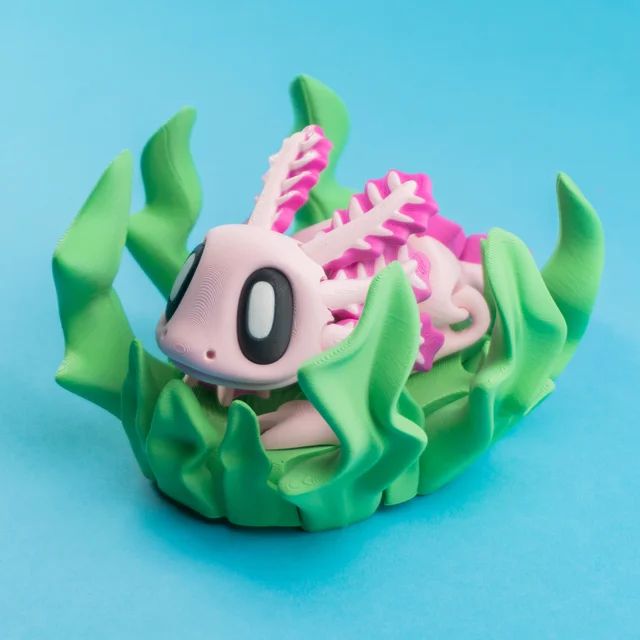 图片[2]-磁吸蝾螈-3D合纵社-3D打印模型STL格式3mf格式免费下载！