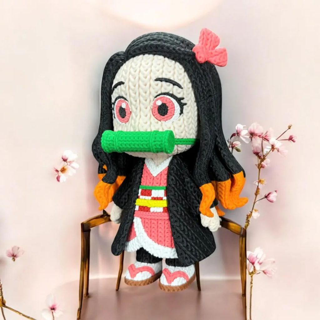 图片[5]-针织祢豆子 小人-3D合纵社-3D打印模型STL格式3mf格式免费下载！