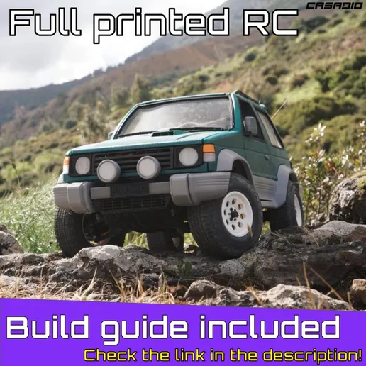 第二代三菱帕杰罗模型PAJ3RO-3D合纵社-3D打印模型STL格式3mf格式免费下载！