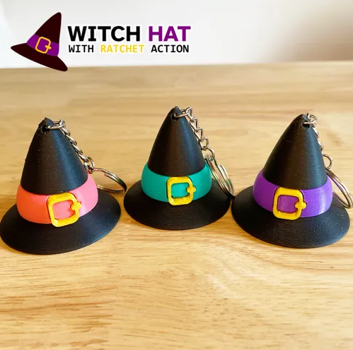 女巫帽-3D合纵社-3D打印模型STL格式3mf格式免费下载！