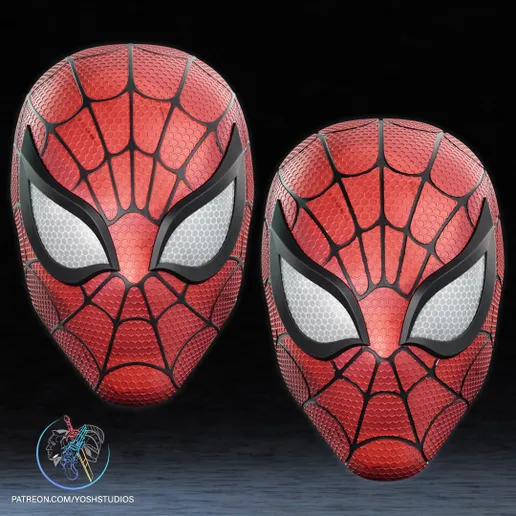 图片[3]-蜘蛛侠毒液面具-3D合纵社-3D打印模型STL格式3mf格式免费下载！