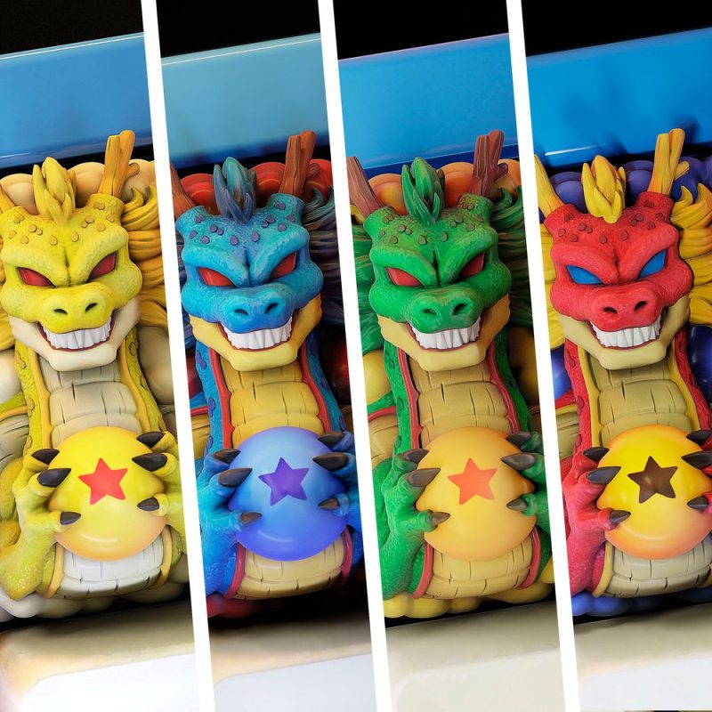 神龙键盘帽-3D合纵社-3D打印模型STL格式3mf格式免费下载！