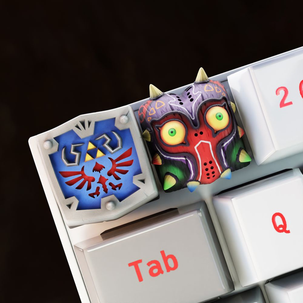 塞尔达键盘帽-3D合纵社-3D打印模型STL格式3mf格式免费下载！