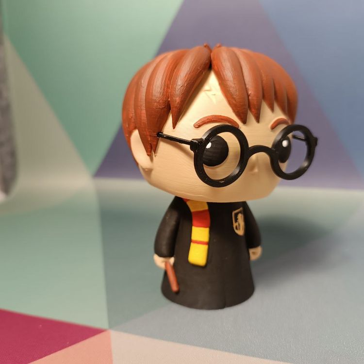 图片[2]-【摇头公仔】哈利波特-3D合纵社-3D打印模型STL格式3mf格式免费下载！