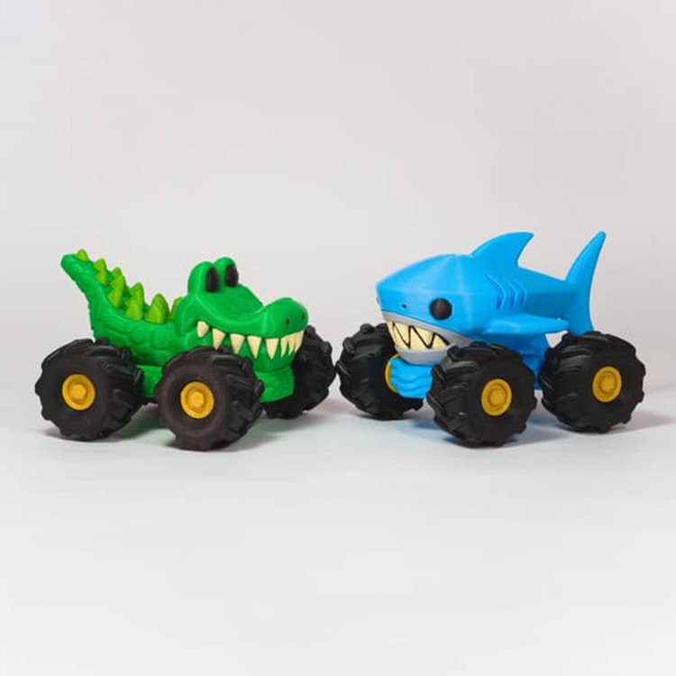 机器怪兽卡车-3D合纵社-3D打印模型STL格式3mf格式免费下载！