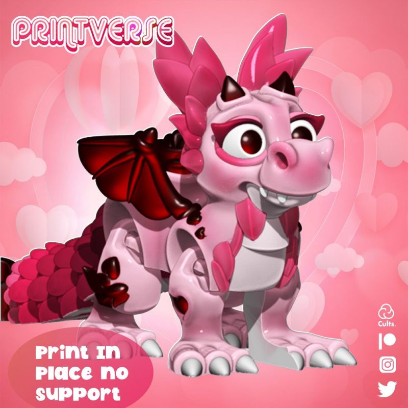 情人龙-3D合纵社-3D打印模型STL格式3mf格式免费下载!