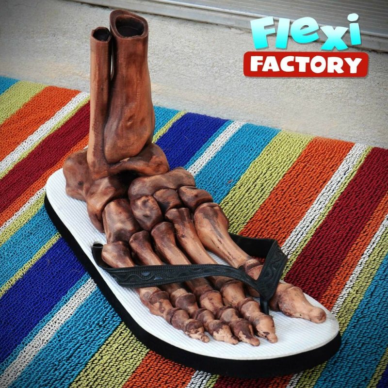 骨架脚-3D合纵社-3D打印模型STL格式3mf格式免费下载！