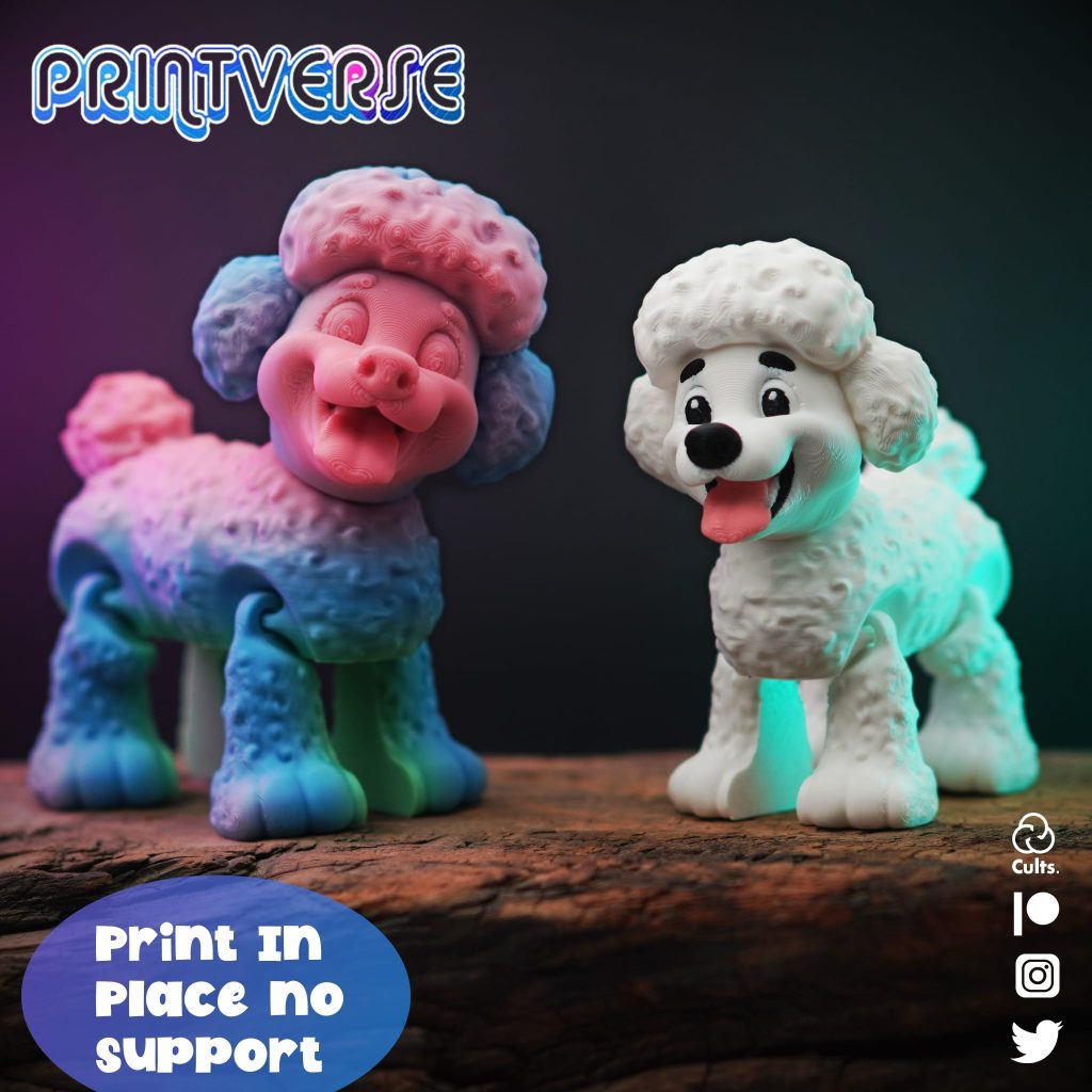 图片[2]-贵宾犬-3D合纵社-3D打印模型STL格式3mf格式免费下载！