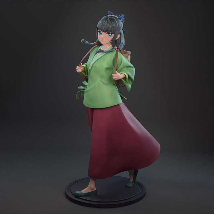 【药屋少女】呢喃-3D合纵社-3D打印模型STL格式3mf格式免费下载！