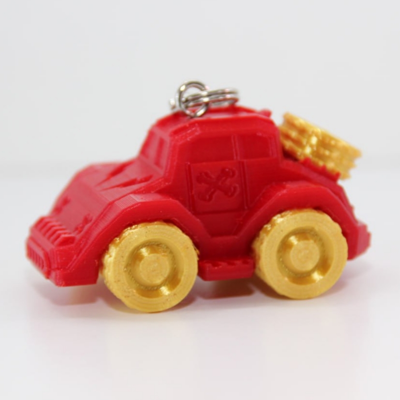 图片[2]-小汽车钥匙扣-3D合纵社-3D打印模型STL格式3mf格式免费下载！