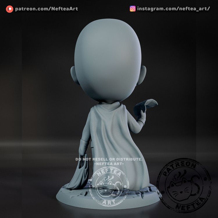 图片[2]-【一拳超人】琦玉-3D合纵社-3D打印模型STL格式3mf格式免费下载！