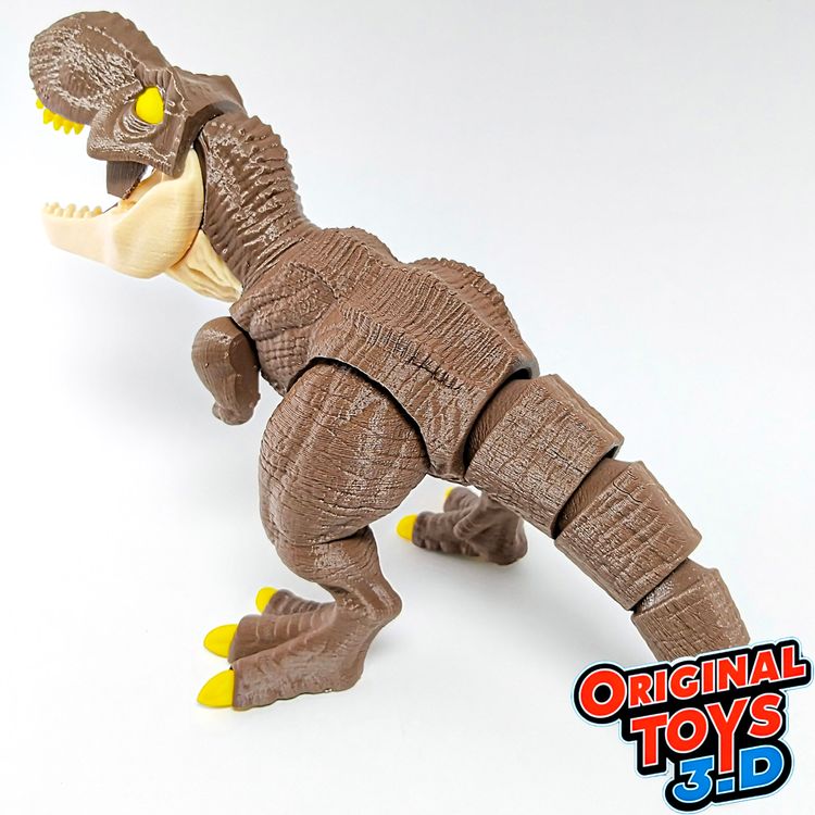 图片[3]-多色恐龙-3D合纵社-3D打印模型STL格式3mf格式免费下载！