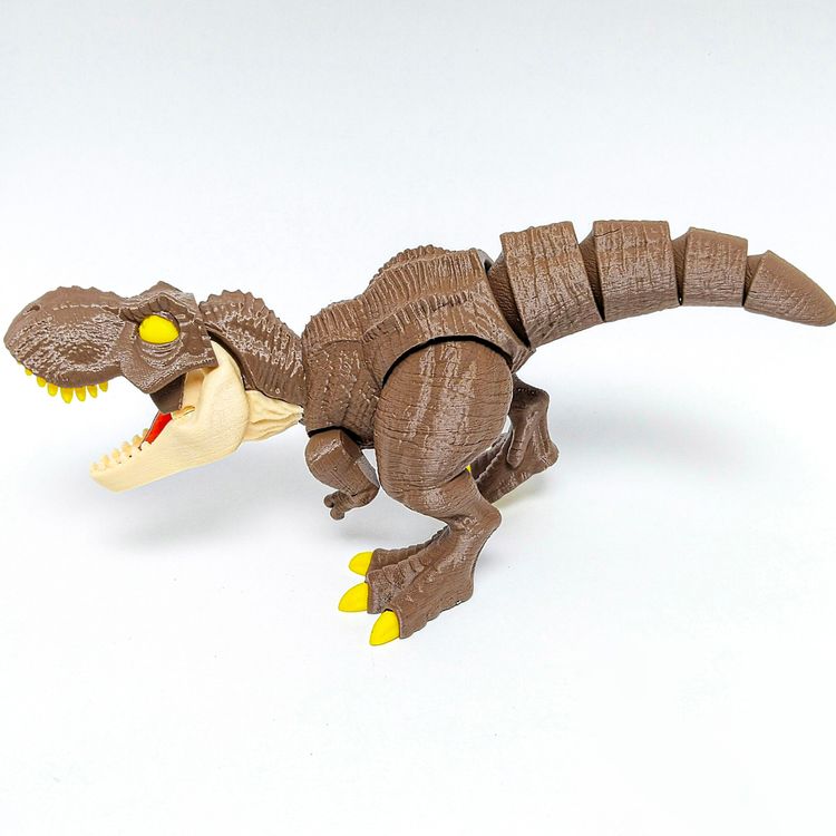 图片[4]-多色恐龙-3D合纵社-3D打印模型STL格式3mf格式免费下载！