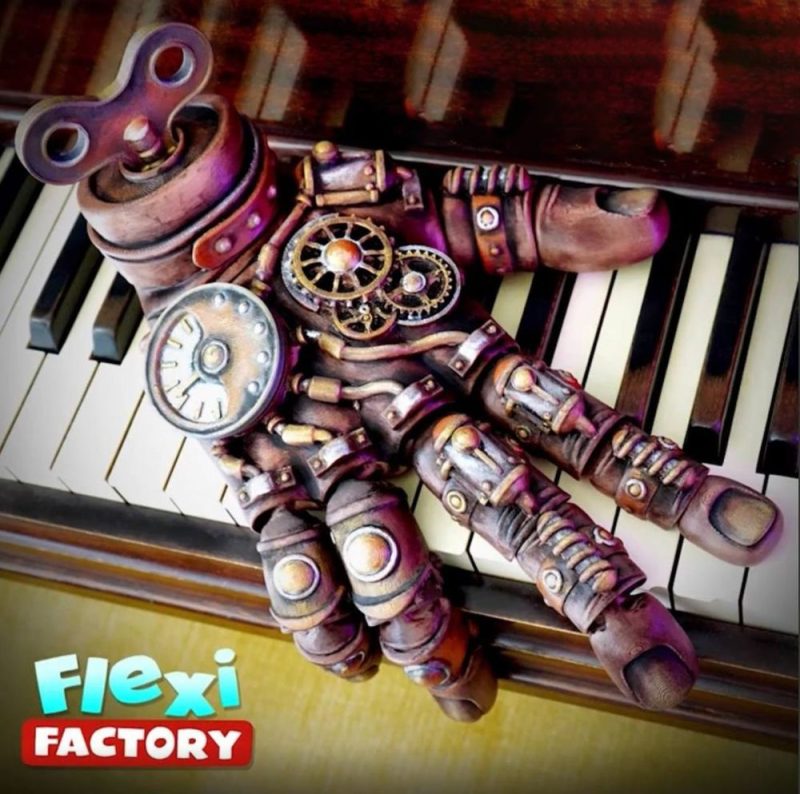 机械手-3D合纵社-3D打印模型STL格式3mf格式免费下载！